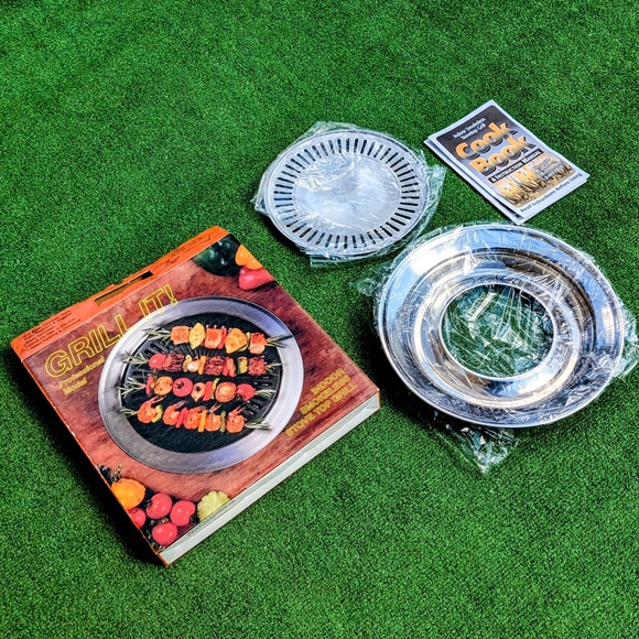 Grill It! Professional Model It's Delicious Indoor Smokeless Stove Top Grill NOS - Picture 1 of 4